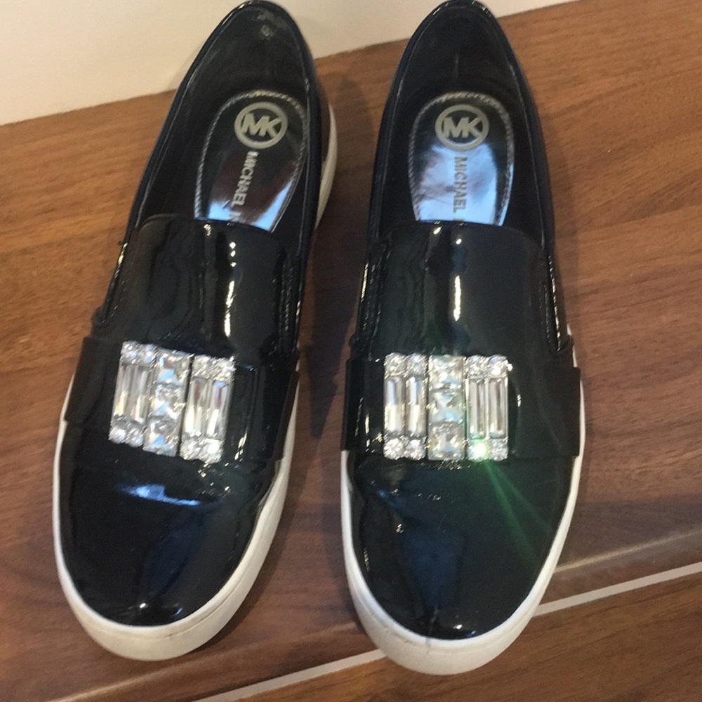 Michael Kors black sneakers